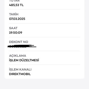 Bilgim Dışında Hesap Hareketleri Ve Para Kaybı