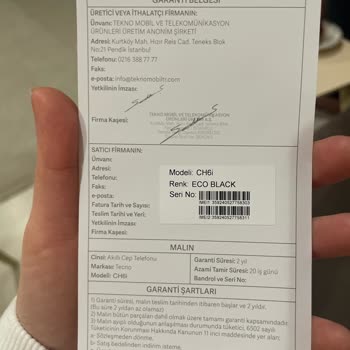 Sıfır Telefonun IMEI Sorunu Ve Kullanım Engeli