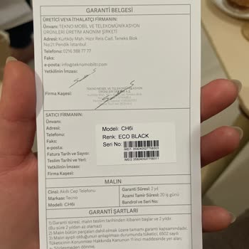 Sıfır Telefonun IMEI Sorunu Ve Kullanım Engeli