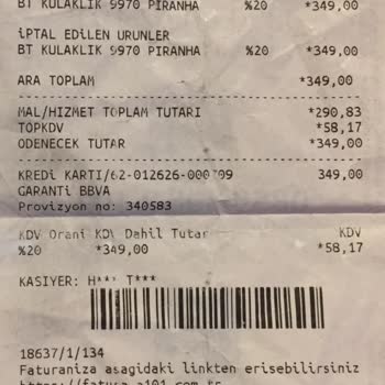 A101 Mağazasından Ayıplı Ürün Ve İade Sorunu