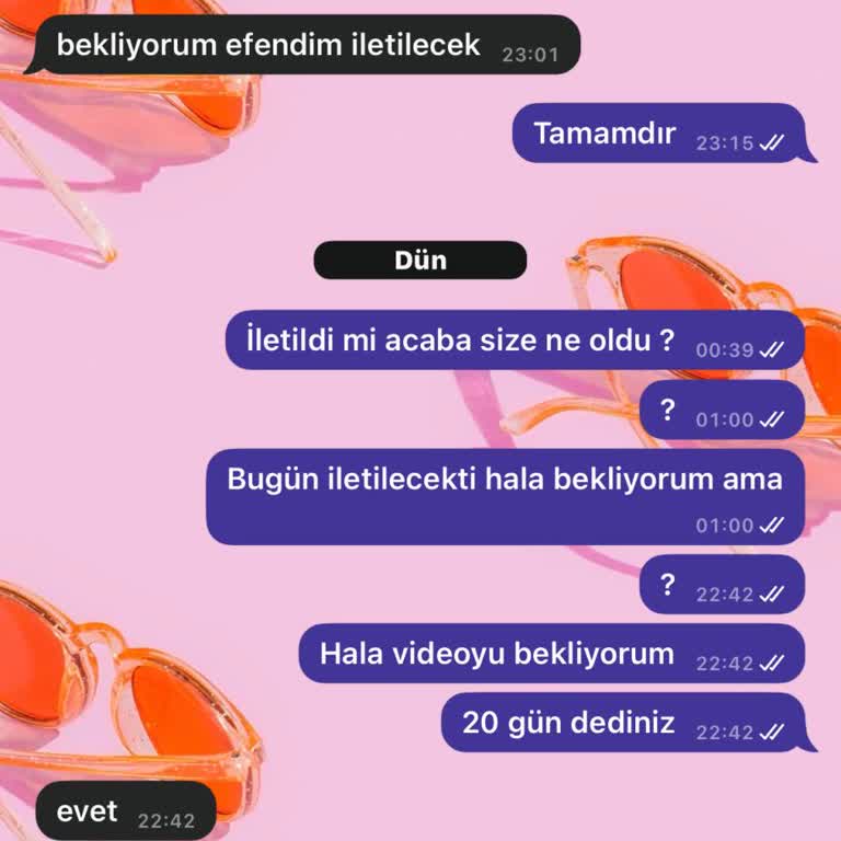 Video Teslimatında Sürekli Erteleme Ve Sorumsuzluk