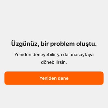 Kupon Kullanımında Karşılaşılan Hata