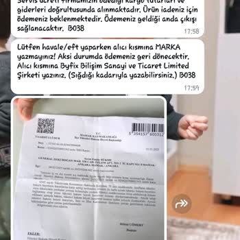 Garanti Kapsamında Olmayan Ücret Talebi Ve İletişim Sorunları