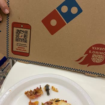 Domino's Pizza'da Şok: Siparişimden Vida Çıktı!