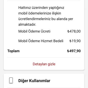Mobil Ödeme Kapalıyken Faturama Yansıyan Hatalı Ücretler