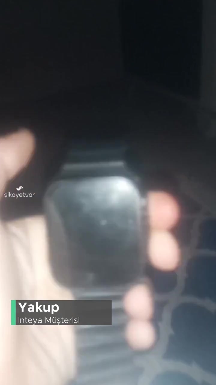 Inteya Hiwatch Pro Saat Çalışmıyor, Yeni Saat İstiyorum! videonun kapak resmi