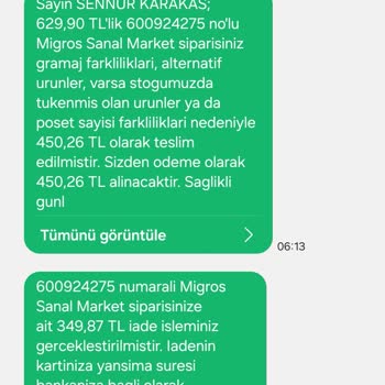 Yanlış İade Ve Kesintilerle Mağduriyet Yaşıyorum!