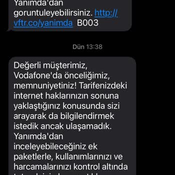 Beklenmedik İnternet Tüketimi Ve Müşteri Hizmetleri Sorunu
