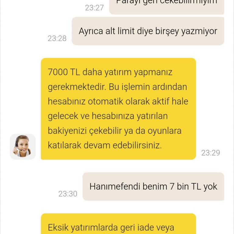 Yanıltıcı Yatırım Koşulları Ve Bloke Edilen Para