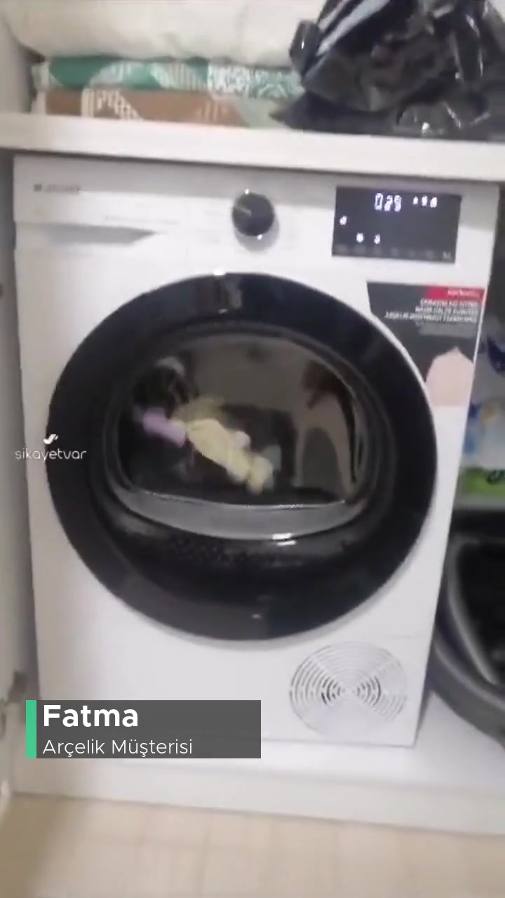 Arçelik Kurutma Makinesi Ses Sorunu! videonun kapak resmi