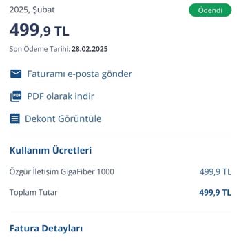 Yetersiz İnternet Hizmeti Ve Artan Fatura
