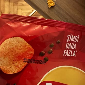 Lays Cips Paketinden Çıkan Gizemli Cisim Şoku