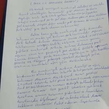 Parkta Ağaç Dalları Tehlike Saçıyor!