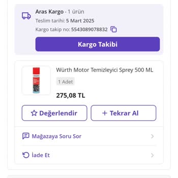 Yarım Kalan Temizlik: Würth Motor Temizleyici Hayal Kırıklığı