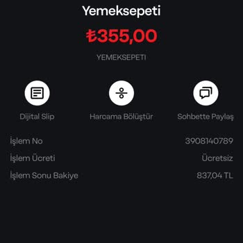 Yemeksepeti'nde Kayıp Sipariş Ve İade Sorunu