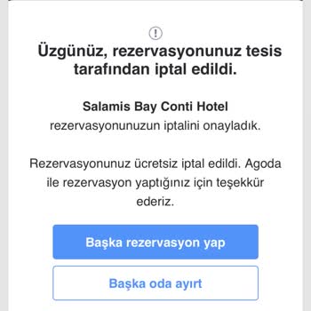 Rezervasyon İptali Ve İletişim Sorunu