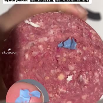 Erşan Salamdaki Yabancı Madde!