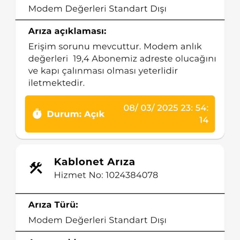 Kablo Net İnternet Kopmaları Ve Yavaşlık Sorunu