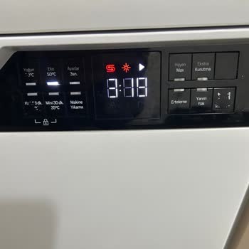 Arçelik Bulaşık Makinesi Yazıları Hızla Siliniyor