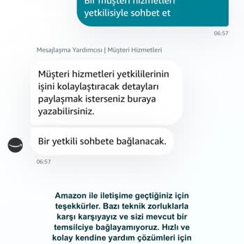 Amazon'dan Alınan Tabletin İade Sürecinde Sorun