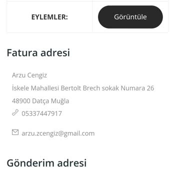 Geciken Sipariş Nedeniyle Acil Yardım Talebi