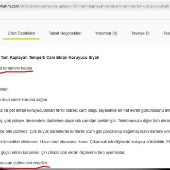 Kılıf Marketim İade Sürecinde Müşteri Hizmetleri Yetersizliği Ve İletişim Sorunları