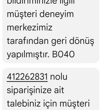 Teslim Edilmeyen Paket Ve Yetersiz Müşteri Hizmetleri