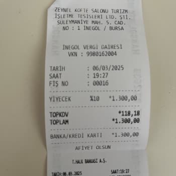 İftar Menüsü Fiyat Farkı Ve Kalitesiz Hizmet