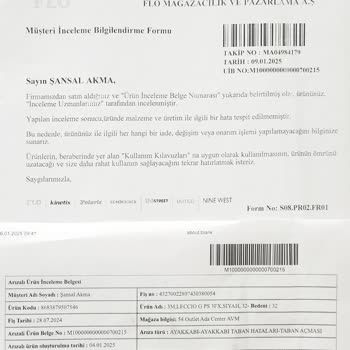 Kısa Sürede Açılan Ayakkabı Ve Garanti Sorunu