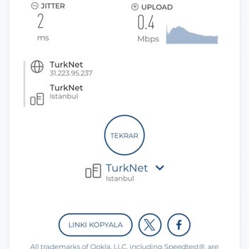 TurkNet'ten Beklenmeyen İnternet Hızı: 100 Mbps Yerine 13 Mbps Şoku