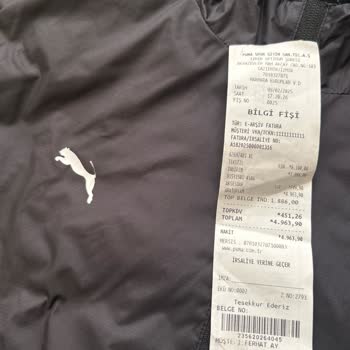 Puma Logosu Soyuluyor, İade Sorunu Yaşıyorum