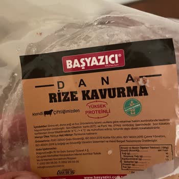 Başyazıcı Kahvaltılık Kavurmada Şok Edici Yabancı Madde