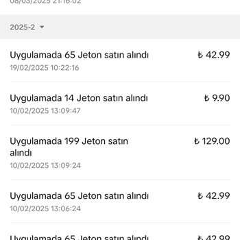 Jeton Satın Alımında Hatalı Para Çekimi