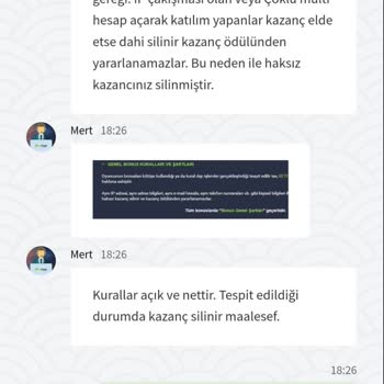 Betpuan'da Deneme Bonusu Mağduriyeti