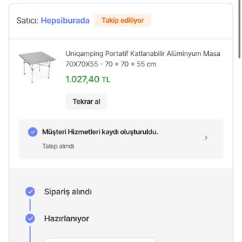 Hepsiburada'da Sipariş Ve Teslimat Sorunları