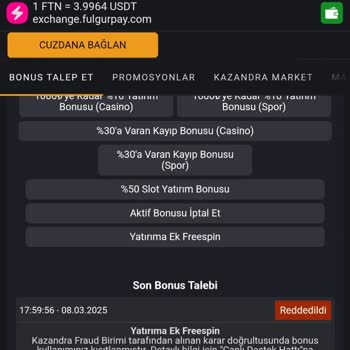 Bonus Kısıtlaması Ve Haksızlık