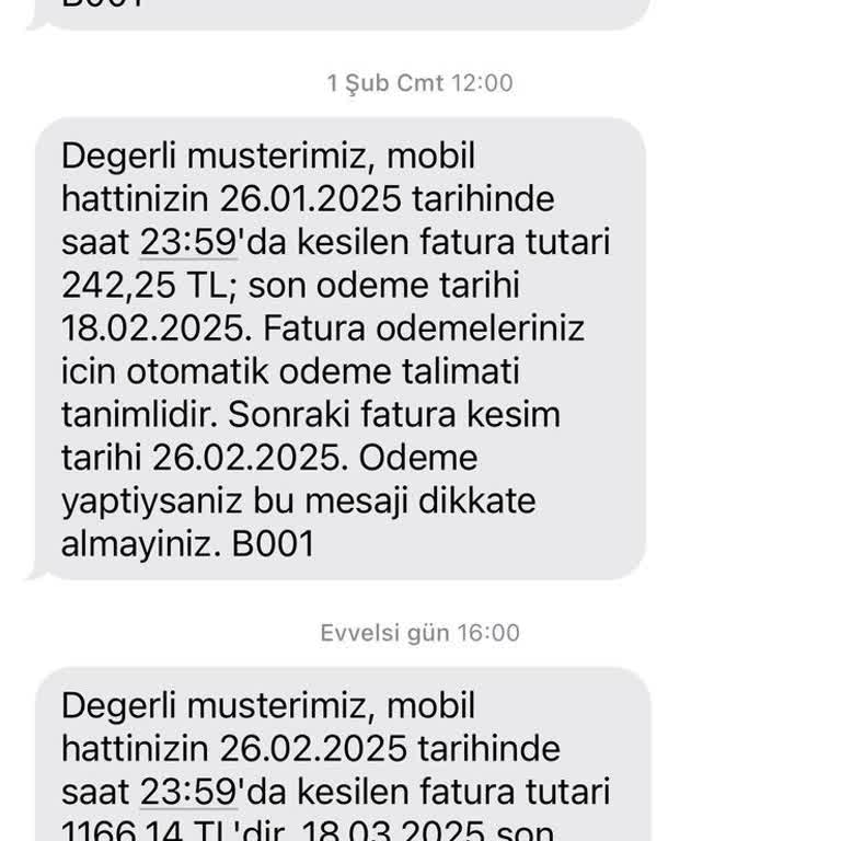 Beklenmedik Fatura Şoku: Taahhüt Sonrası Sürpriz