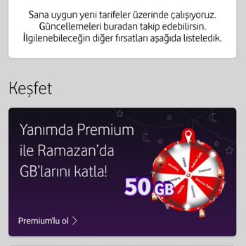 Vodafone Tarife Sorunu: Acil Çözüm Bekliyorum