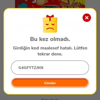 Çekiliş Kodu Sorunu Ve Yanıtsızlık