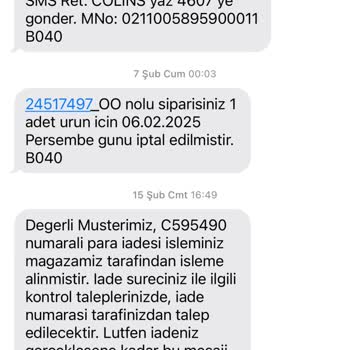 İptal Edilen Siparişin İadesi Hala Bekleniyor