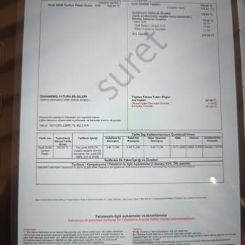 Yanlış Fiyatlandırma Ve Fatura Şoku