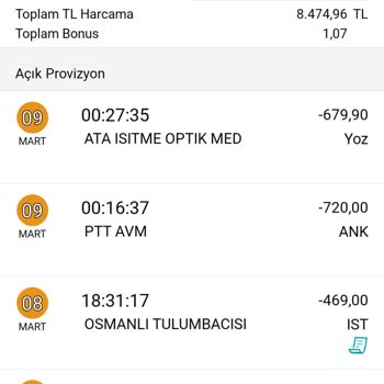 Sipariş Oluşturulmadı, Para İade Edilmedi