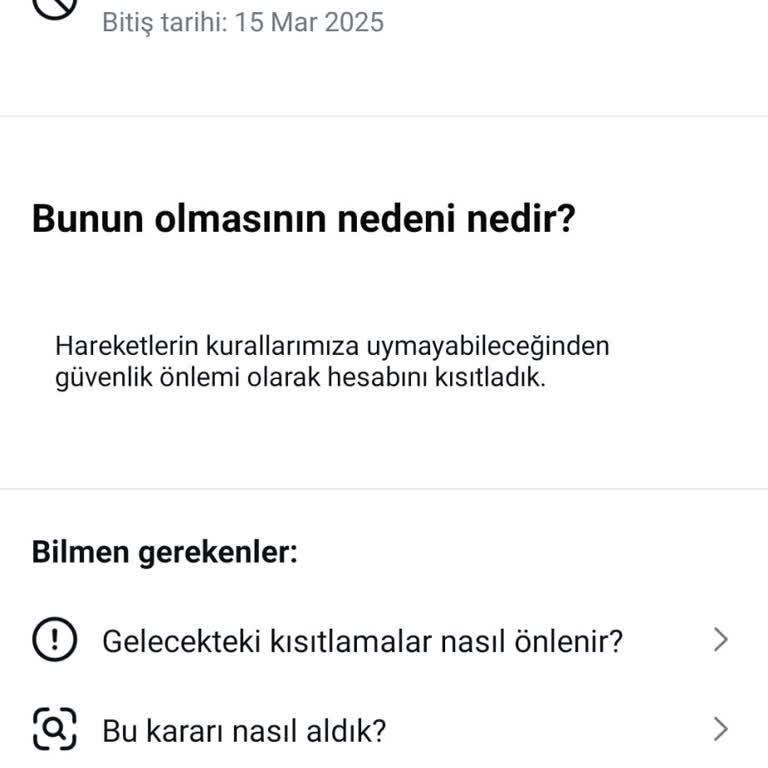 Instagram Haksız Ban Kararı Ve Acil İnceleme Talebi
