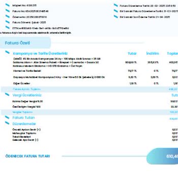 Faturadaki Gizli Artış Ve İstenmeyen Hizmetler Şoku