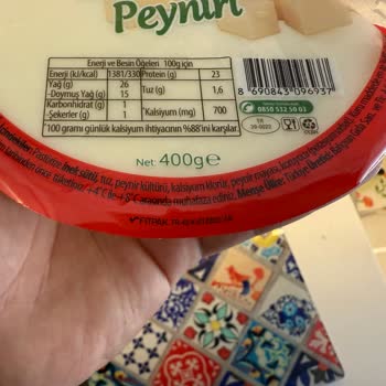 Taze Kaşar Peynirinde Keskin Koku Ve Tat Sorunu