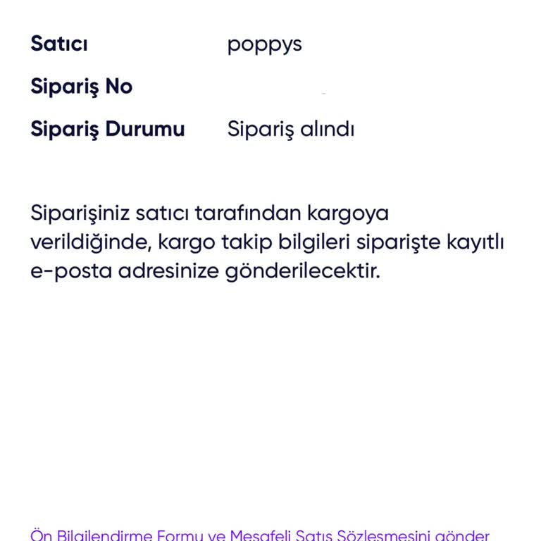 Sipariş Belirsizliği Ve İletişim Sorunu