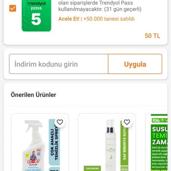 Trendyol Gel-Al Noktası ve Trendyol Pass Sorunu