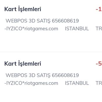 Iyzico Ve Riot Games'ten İzinsiz Para Çekimi Şoku