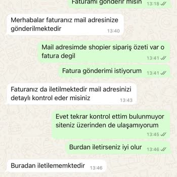 Eksik Ve Yanlış Ürün Gönderimi İle İade Sorunu Yaşatan Firma