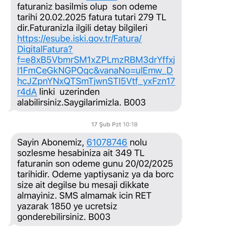 Boş Eve Gelen Su Faturası Şaşkınlığı